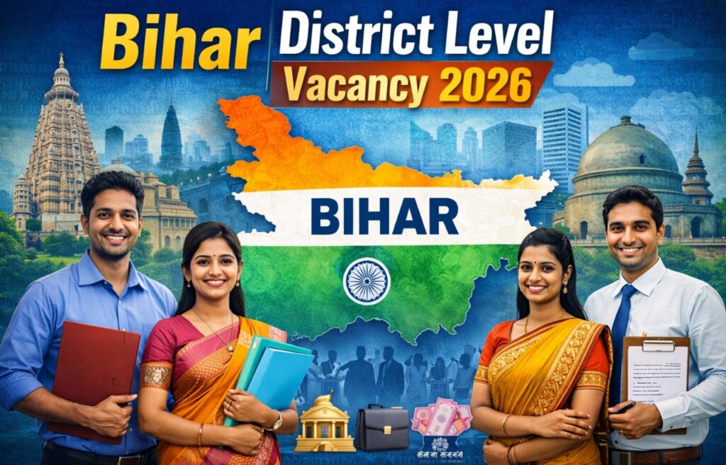 Bihar District Level Vacancy 2026