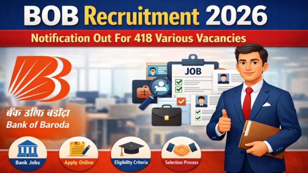 BOB Recruitment 2026 Notification