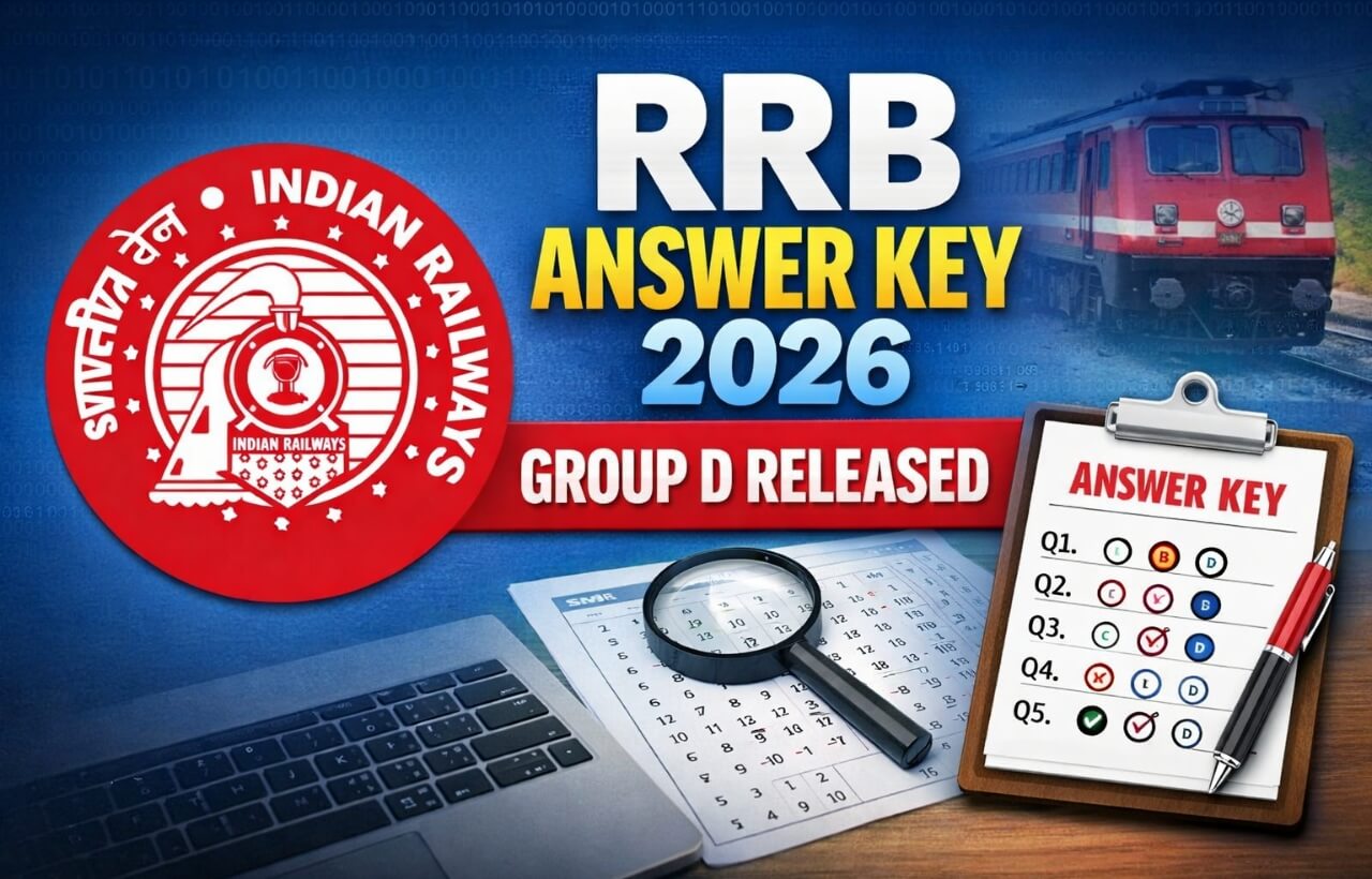 RRB Answer Key 2026 Group D Released